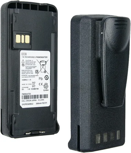7.4V 2600mAh Li-ion PMNN476A Batería de repuesto para Motorola CP1200 CP1300 CP1600 CP1660 CP185 EP350 XiR C1200 Radio bidireccional