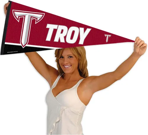 Miniatura 4 de Troy University Pennant - Fieltro de tamaño completo