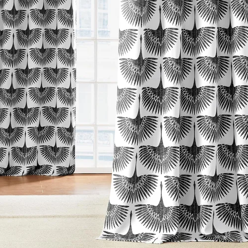 Miniatura 19 de KGORGE Cortinas traslúcidas con patrón geométrico, cortinas de lino natural, juego de ventanas suaves, lavables con filtro de luz para dormitorio