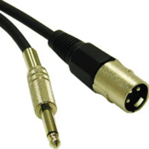 Miniatura 41 de C2G 40063 Pro-Audio - Cable de audio (macho de 1/4 a macho de 1/4 pulgadas, 1.5 ft), color negro
