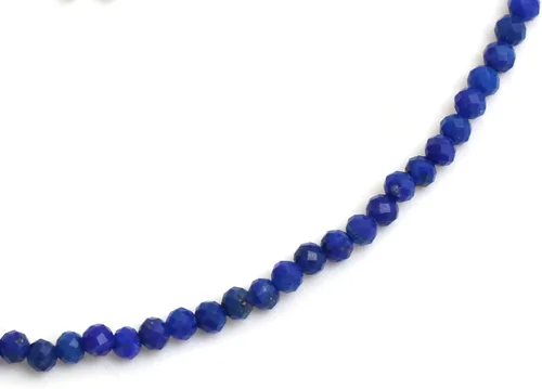 Miniatura 4 de Gempires - Tobillera ligera hecha a mano con cuentas, diseño clásico, hipoalergénica, chapada en plata de 11 pulgadas, regalo único para uso diario