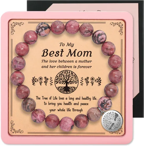 Sensi Blue Thank You Retirement Gifts for Mom, Graduation Gifts for Niece Sister Friend, Healing Bracelet Sympathy Gifts for Loss Of Loved One, Get