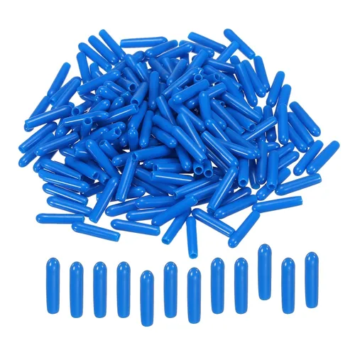 MECCANIXITY 200 tapas de goma para extremos de goma, 0.079 in, protector de rosca de tornillo de vinilo, tapas de vacío redondas de PVC para tubería