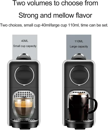Miniatura 8 de Máquina de cápsulas de espresso, Máquinas de capuchino para el hogar, Pequeña máquina de café semiautomática, Máquina de café expreso portátil