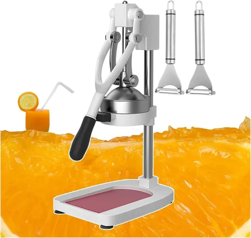Miniatura 9 de Exprimidor de cítricos de hierro fundido, máquina de exprimidor de prensa manual, exprimidor de frutas y trituradora de mano Extractor de exprimidor