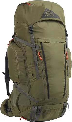 Miniatura 14 de Kelty Coyote - Mochila de 60 a 105 litros, para hombre y mujer (actualización 2020) - Mochila de senderismo, mochilero, mochila de viaje, Burnt Olive
