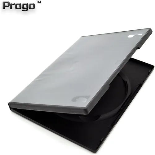 Miniatura 2 de Progo Paquete de 50 fundas de DVD estándar negras individuales de 0.551 in