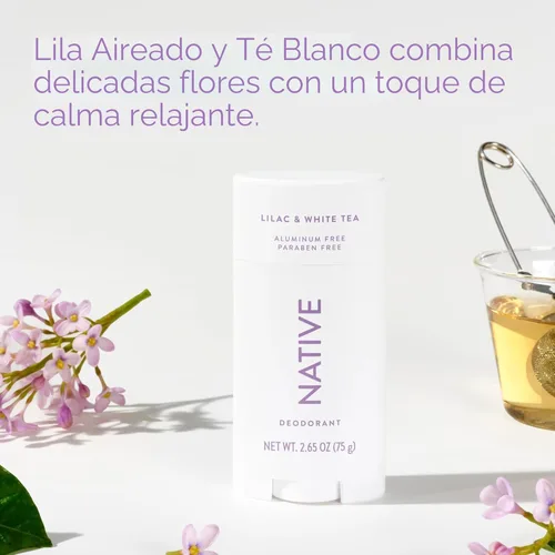 Miniatura 4 de Desodorante Native Contiene Ingredientes Derivados Naturalmente, Control de Olor de 72 Horas Aromas de Temporada para Mujeres y Hombres, Sin