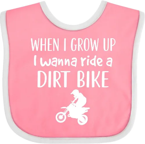 Miniatura 22 de inktastic Babero para bebé de motocross Future Dirt Biker