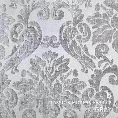 The Yard - 7 colores/terciopelo tono sobre tono damasco negro tela / cortinas, tapicería, almohada, disfraz/marfil, dorado, gris, marrón, negro,