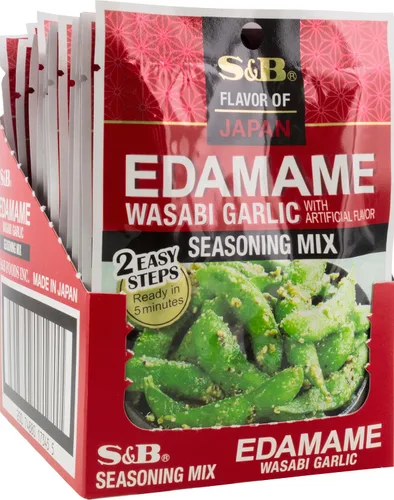Miniatura 4 de S&B Edamame Chili Ajo 0.88oz (Paquete de 10)