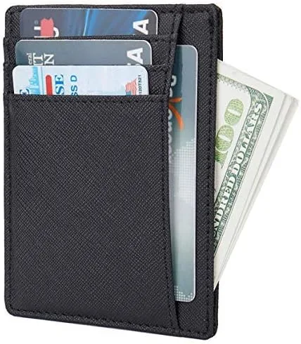 Miniatura 2 de Pequeñas carteras de bolsillo con bloqueo RFID para hombres y mujeres