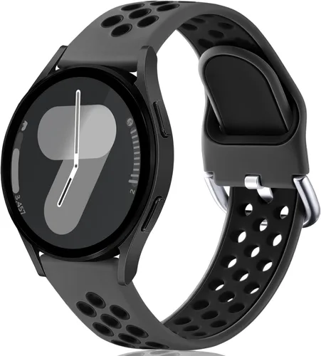 Miniatura 9 de Lerobo Bandas Compatibles con Samsung Galaxy Watch 7 6 5 4 Banda/5 Pro/Active 2 Bandas de Reloj 40mm 44mm, Banda de Reloj 4 6Classic 46mm 42mm, B