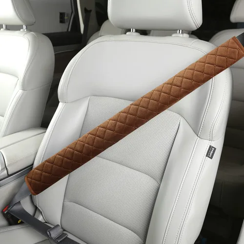 Miniatura 29 de HighnessHwoo Fundas de cinturón de seguridad extra largas para adultos, niños, mujeres y hombres, suave para cinturón de seguridad de automóvil