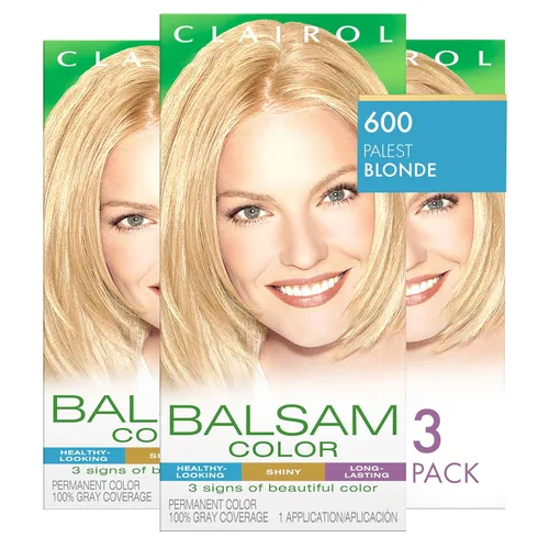 Miniatura 22 de Clairol Balsam - Tinte permanente para el cabello, color negro 618, paquete de 1 unidad 618 negro