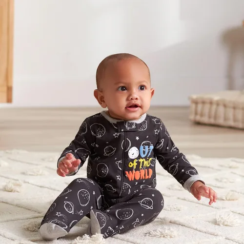 Miniatura 2 de Gerber Paquete de 2 mamelucos para niña con cobertura hasta los pies