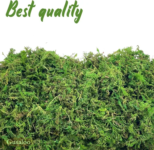Miniatura 3 de Musgo verde para manualidades, musgo artificial decorativo para plantas en maceta, orquídea sintética, musgo, mezcla de tierra, turba, esfagno