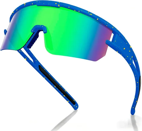 Miniatura 12 de AVV Gafas de sol de béisbol polarizadas UV400 para hombres, mujeres y jóvenes, gafas de sol para correr, deportes, pesca y bicicleta