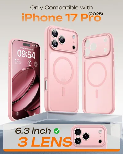 Miniatura 238 de TOCOL Funda para iPhone 11, compatible con Magsafe, protección completa de cámara, imanes integrados, protección contra caídas, funda translúcida