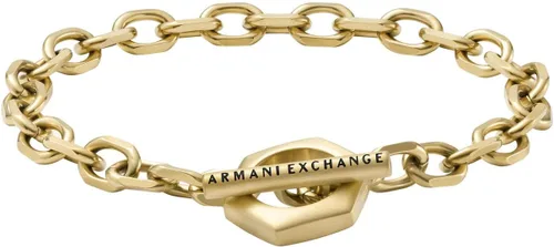 Miniatura 6 de A X Armani Exchange - Pulsera de cadena de acero inoxidable para hombre