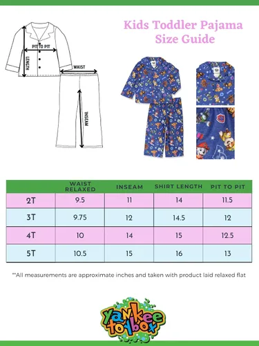 Miniatura 2 de Conjunto de pijama de franela para niños pequeños de Paw Patrol