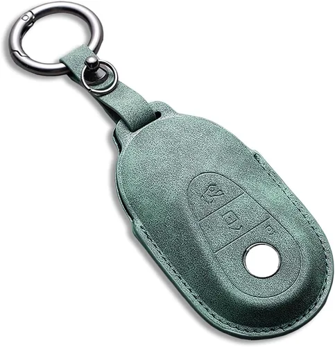 Miniatura 11 de para Mercedes-Benz Funda para llavero, Funda para llavero Mercedes C E M S CLS CLK GLK GLC G AMG Accesorios para llavero de cuero Funda protectora