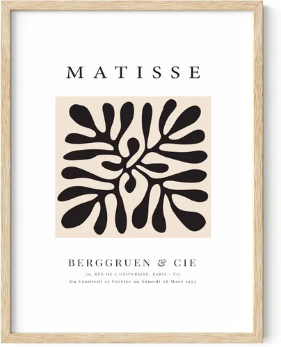 Miniatura 29 de HAUS AND HUES Matisse - Impresión artística minimalista y moderna, arte estético de Henri Matisse, póster abstracto para dormitorio, habitación