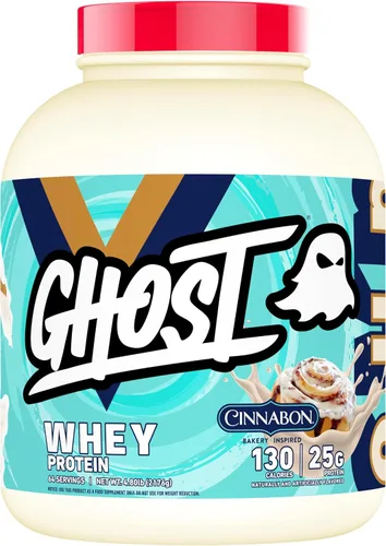 Miniatura 14 de GHOST Proteína de suero en polvo, leche de cereales de mantequilla de maní - 2 libras, 26G de proteína - Mezcla de proteína de suero - Batidos