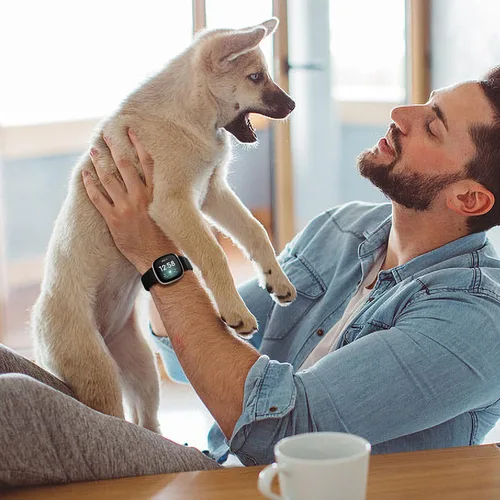 Miniatura 8 de Maledan Banda de Repuesto para Correas Fitbit Sense Hombres Mujeres, Correa de Reloj Elástica de Nylon Transpirable Suave para Versa 3/Versa 4