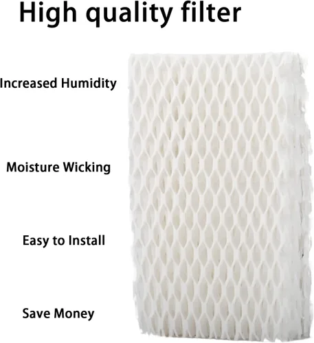 Miniatura 3 de HIFROM Paquete de 10 filtros de mecha para humidificador WF813 compatibles con ReliOn RCM-832 RCM-832N ProCare PCWF813 PCWF-813 Equate EQWF813