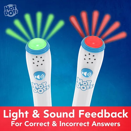 Miniatura 2 de Educational Insights Hot Dots Bolígrafo interactivo con luz, bolígrafo individual, aprendizaje interactivo, compatible con cualquier set Hot Dots