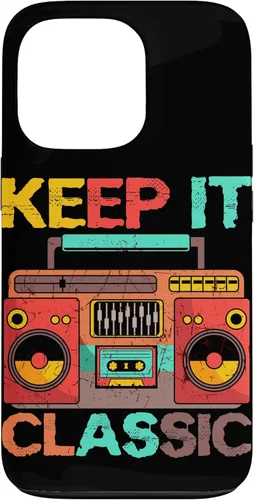 Miniatura 10 de Keep It Classic Radio 80s 90s Retro Vintage Cassette Player Funda para iPhone 17 Pro Max