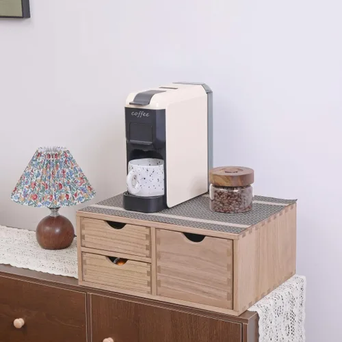 Miniatura 4 de DDYURI Cajones de Almacenamiento de Cápsulas de Café para Soporte de K-cup - Organizador de Contramesa para Almacenamiento de Utensilios de Cocina