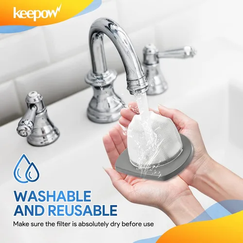 Miniatura 4 de KEEPOW Filtros de repuesto de peso pluma compatibles con Bissell Featherweight Stick Aspiradora ligera sin bolsa 2033, 20331, 20333, 20336, 20339