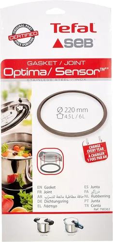 Miniatura 3 de Seb 790362 Diámetro del sello 22 Acero Inoxidable 4,5/6 L Óptima/Sensor 1