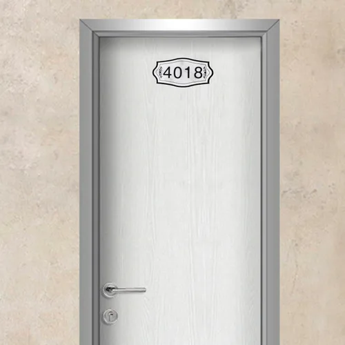 Miniatura 5 de GREUS Letrero personalizado con número de casa, placa de dirección personalizada, pizarra para interiores y exteriores, letreros decorativos