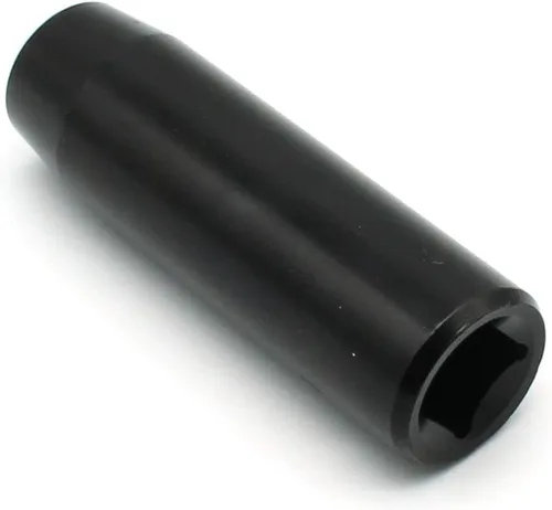 Miniatura 3 de TEMO Enchufe profundo de impacto Cr-V de 6 puntos y 1/2" de 0.512 in (33/64 pulgadas)