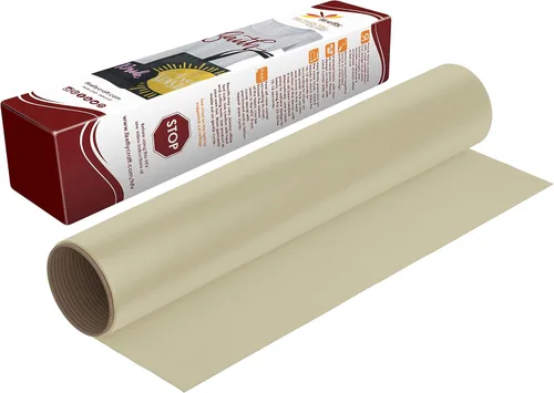 Miniatura 35 de Firefly Craft - Lámina de vinilo elástico para transferencia de calor, HTV metálico, para planchar para usar con Cricut y Silhouette, para prensa