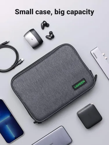Miniatura 7 de UGREEN Paquete de estuche para auriculares con bolsa organizadora de viaje
