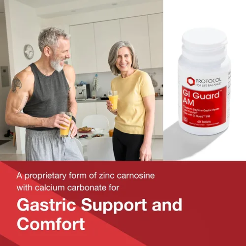 Miniatura 3 de Protocol for Life Balance GI Guard - para la salud gástrica y la comodidad - con PepZin GI - Soporte intestinal digestivo - Sin OMG y vegano - 60