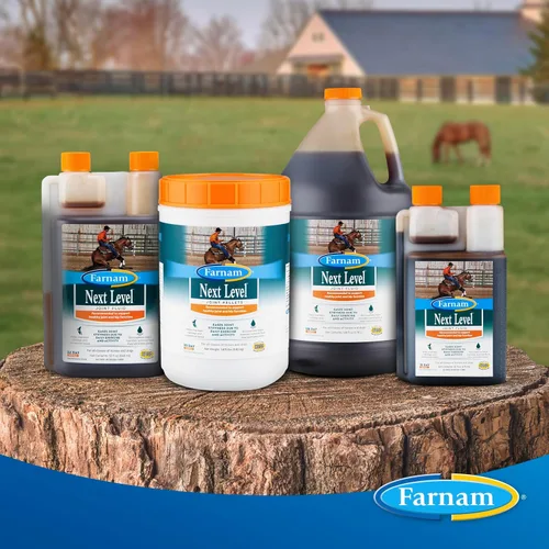 Miniatura 6 de Farnam Next Level Suplemento para articulaciones de caballo para caballos y perros, ayuda a mantener el tejido conectivo para aliviar la rigidez
