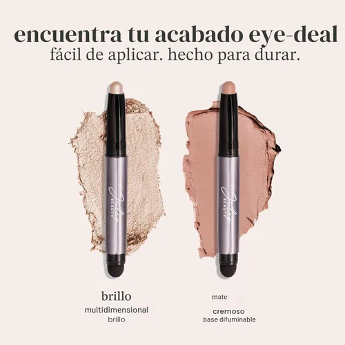 Miniatura 8 de Julep - Sombra de ojos 101 de crema a polvo, impermeable, barra con sombra de ojos – brillo perla – duradera, a prueba de arrugas, sombra de ojos
