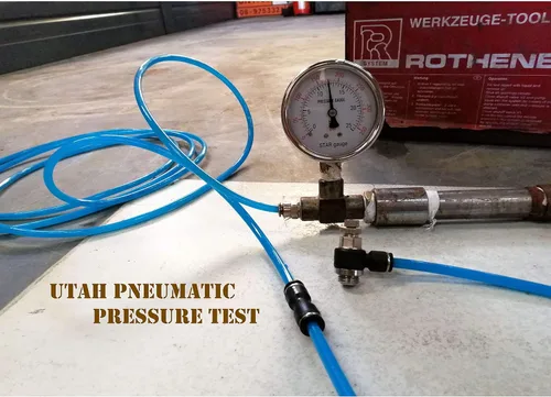 Miniatura 8 de Utah Pneumatic Conexiones en T de 1/4 "Push To Connect (paquete de 10) Línea de aire y acoplador neumático de conexión rápida Conector de tubo