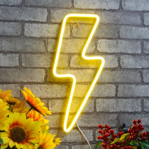 Miniatura 4 de ADVPRO Rayo Rayo Estándar Flex Silicona LED Neon Sign - Azul - st16s42-fnu0002-b