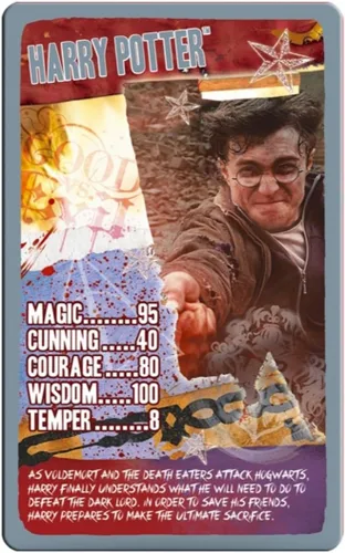 Miniatura 2 de Top Trumps Harry Potter y las Reliquias de la Muerte Parte 2 Juego de cartas
