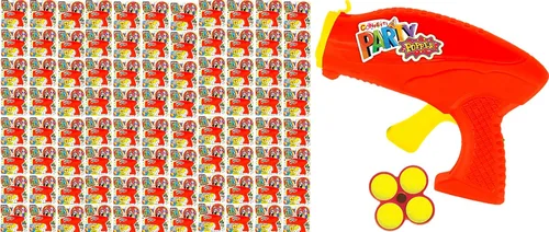 Miniatura 10 de JA-RU Poppers de confeti para niños (paquete de 6) coloridos disparadores de confeti, pistola de confeti, recuerdos de fiesta para revelación