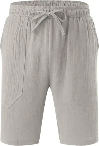 Miniatura 3 de EELHOE Workout Shorts for Men Regular Fit Graphic Casual Outdoor Soft Pant Lightweight Tropical Wide Leg Shorts