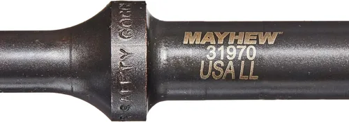 Miniatura 2 de Mayhew Tools 31970 Raspador neumático, 2" x 8-1/2", acabado de óxido negro