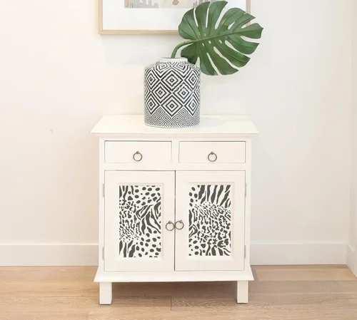 Miniatura 4 de GSS Designs - Plantillas de piel de animal para pintar sobre lienzo de madera, papel, tela, azulejos, animales, plantillas de impresión de piel, 12