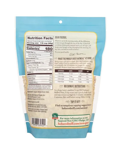 Miniatura 2 de Bob's Red Mill Organic Old Fashioned Avena enrollada